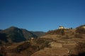 Church on hillside