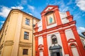 Church in the historic center of Krakow town.