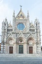 Church in historical city Siena, Tuscany, Italy