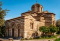 The Church of the Holy Apostles in the Ancient Agora in Athens, Greece. Royalty Free Stock Photo