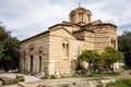 The Church of the Holy Apostles in ancient Agora, Athens, Greece Royalty Free Stock Photo