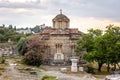 Church of Holy Apostles in Ancient Agora, Athens, Greece, Europe Royalty Free Stock Photo