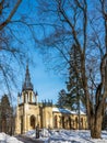 Church of the Holy Apostles Peter and Paul. St. Petersburg, Shuvalov park.