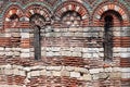 Church of the Holy Archangels Michael and Gabriel wall detail Nessebar