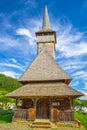 Wooden church monument in Romania