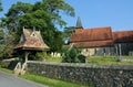 Church of The Holy Cross, Bignor, Sussex, UK Royalty Free Stock Photo