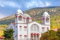 Church of Holy Cross in Pedoulas village. Nicosia District, Cyprus