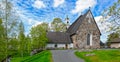 Church of The Holy Cross in Rauma, Finland Royalty Free Stock Photo