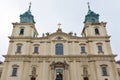 Church of the Holy Cross in Warsaw, Poland. Royalty Free Stock Photo