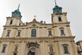 Church of the Holy Cross in Warsaw, Poland. Royalty Free Stock Photo