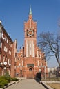 Church of the Holy family, neo-Gothic 20th century. Kaliningrad (until 1946 Koenigsberg), Russia