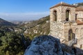 Church of the Holy Mother of God in Asens Fortress and town of Asenovgrad, Bulgaria Royalty Free Stock Photo