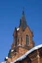 Church Of The Holy Rosary Of The Blessed Virgin Mary in Vladimir town, Russia. Royalty Free Stock Photo