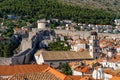 Church of Holy Saviour and Franciscan Monastery in Dubrovnik, Croatia Royalty Free Stock Photo