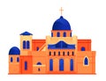 Church of the Holy Sepulcher - flat design style single isolated image