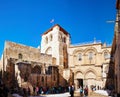 The Church of Holy Sepulcher in Jerusalem Royalty Free Stock Photo