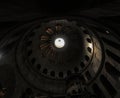 Church of the Holy Sepulchre Rotunda Dome Royalty Free Stock Photo