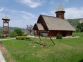 Church of the Holy Trinity Crkva Svete Trojice in Kucane village, Raska, Central Serbia Royalty Free Stock Photo