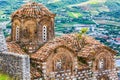 Church of the Holy Trinity - Kisha e Shen Triadhes is a medieval Byzantine church in Berat, Albania Royalty Free Stock Photo