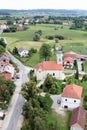 Church of the Holy Trinity in Kraljevec na Sutli, Croatia Royalty Free Stock Photo