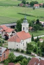 Church of the Holy Trinity in Kraljevec na Sutli, Croatia Royalty Free Stock Photo