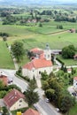 Church of the Holy Trinity in Kraljevec na Sutli, Croatia Royalty Free Stock Photo