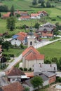 Church of the Holy Trinity in Kraljevec na Sutli, Croatia Royalty Free Stock Photo