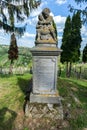 Tombstone in Lendavske Gorice, Slovenia