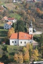 Church of the Holy Trinity in Moravce, Croatia Royalty Free Stock Photo