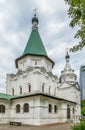 Church of the Holy Trinity in Troitse-Golenishchevo, Russia Royalty Free Stock Photo