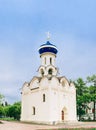 Church in honor of the Descent of the Holy Spirit Dukhovskaya Church in Trinity Sergius Lavra, Sergiev Posad, Russia. Royalty Free Stock Photo