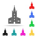 church icon. Elements of religion multi colored icons. Premium quality graphic design icon. Simple icon for websites, web design, Royalty Free Stock Photo