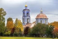 Church in Tsaritsyno park, Moscow, Russia