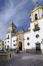 Church Iglesia del Socorro, Plaza del Socorro, Ronda, MÃÂ¡laga, Andalusia