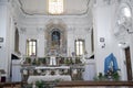 Church inside the Benedictine hermitage founded in the 17th century.