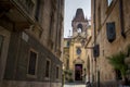 Church inside Castelvecchio fortress in Verona, Italy