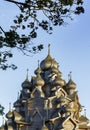 Church of the Intercession in the estate of the Theologian. Russia Saint Petersburg 22.06.2014 21: 45 pm