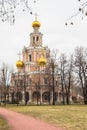 Church of the Intercession at Fili, Moscow.