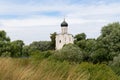 The Church of the Intercession of the Holy Virgin on the Nerl River or Royalty Free Stock Photo