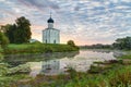 Church of Intercession of Holy Virgin on the Nerl River early in