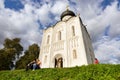 Church Intercession of Holy Virgin on Nerl River. Russia