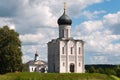 Church of the Intercession on the Nerl. Bogolubovo, Vladimir. Gold ring of Russia Royalty Free Stock Photo