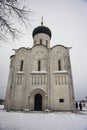 Church of Intercession on Nerl river in village of Bogolyubovo, Vladimir region, Russia