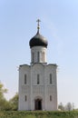 Church of the Intercession on the Nerl, Russia Royalty Free Stock Photo