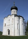 Church of the Intercession on the Nerl, Russia Royalty Free Stock Photo