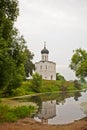 Church of the Intercession on the River Nerl Royalty Free Stock Photo