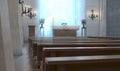 Church Interior And Altar