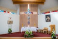 Church interior altar Royalty Free Stock Photo