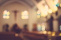 Church interior Royalty Free Stock Photo