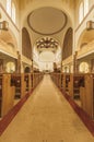 Church interior on Mt. Angel Oregon